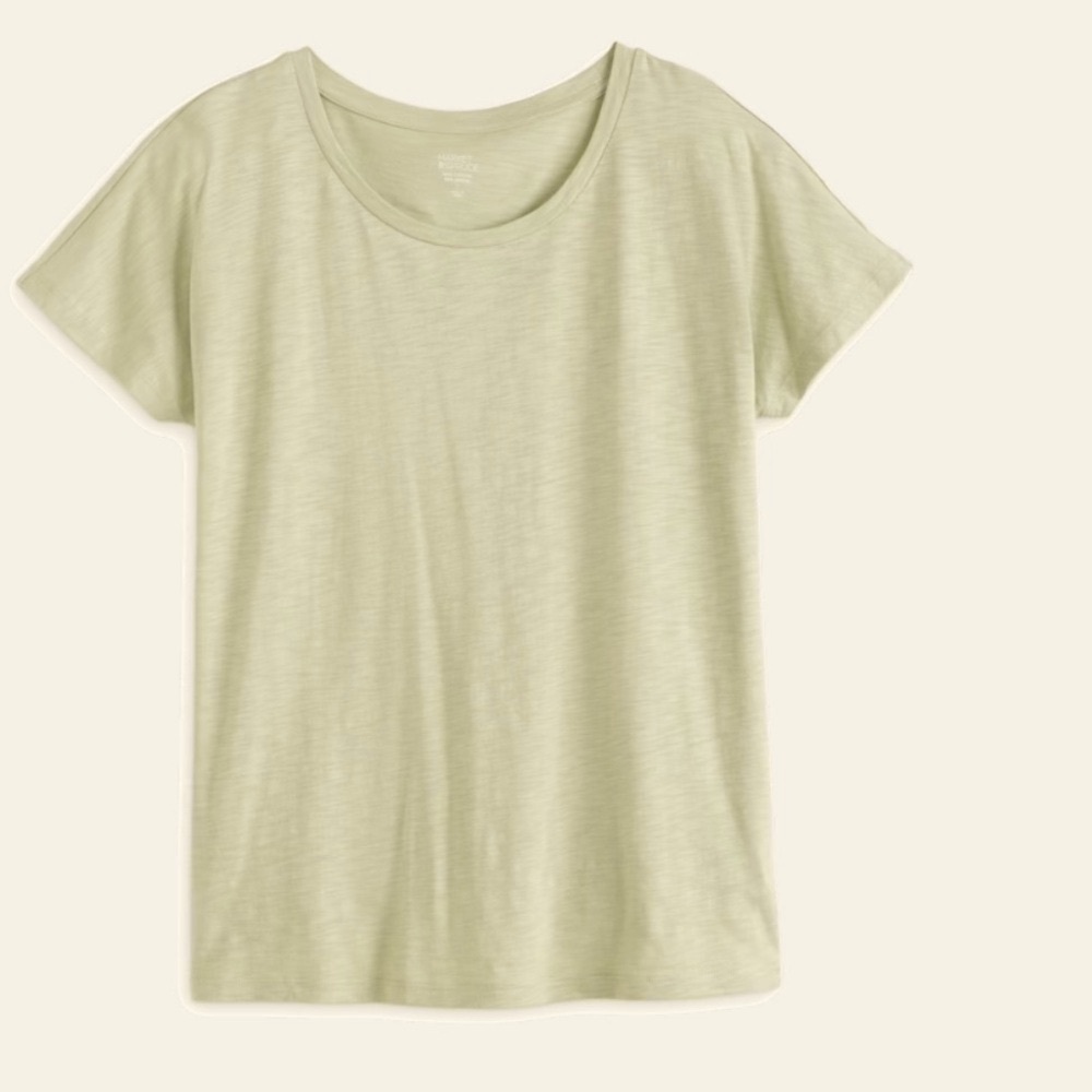BRAND NEW W/TAGS Market & Spruce Gracia Cotton Blend Slub Relaxed Short Sleeve